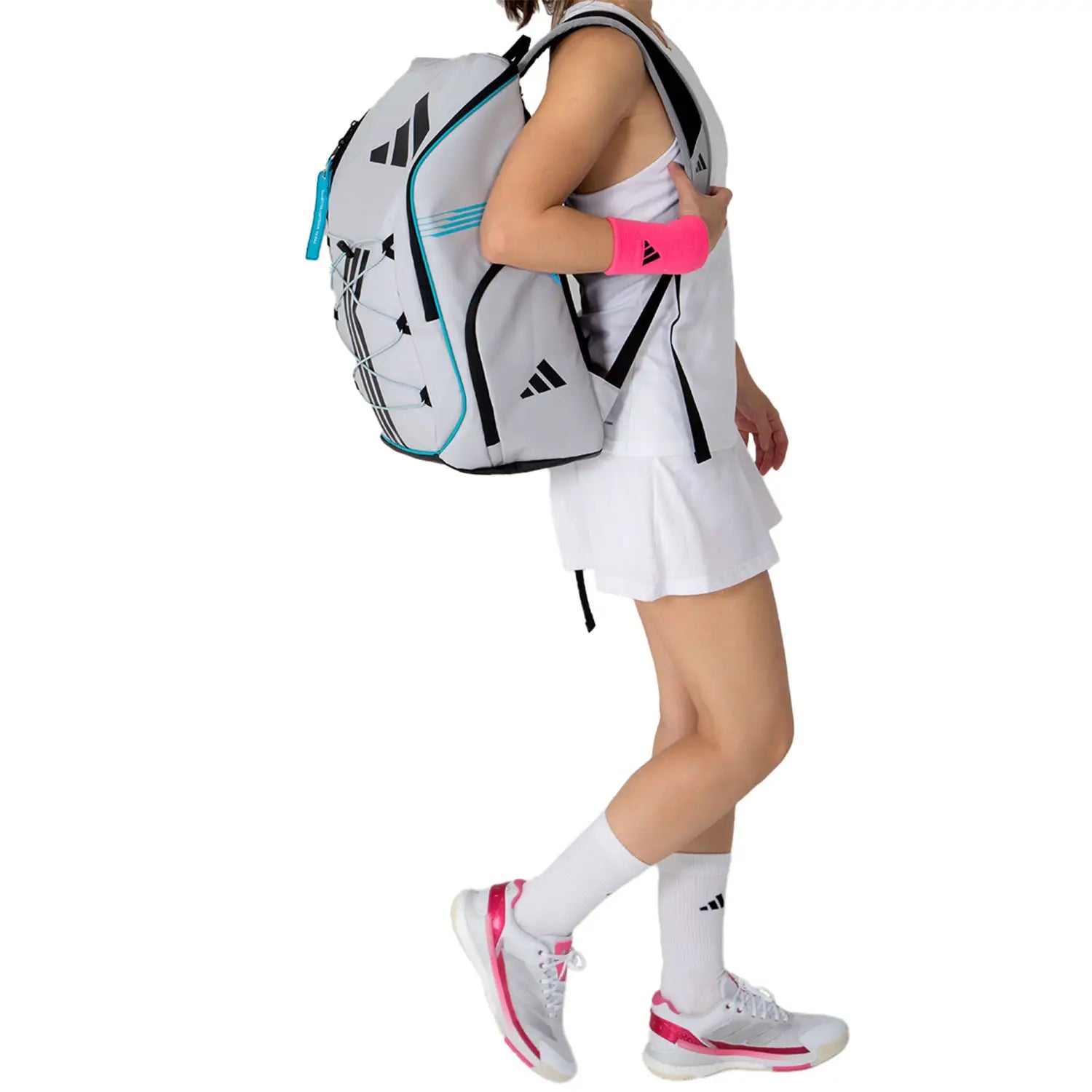 Mochila Adidas Pro Tour 3.4 Blanco