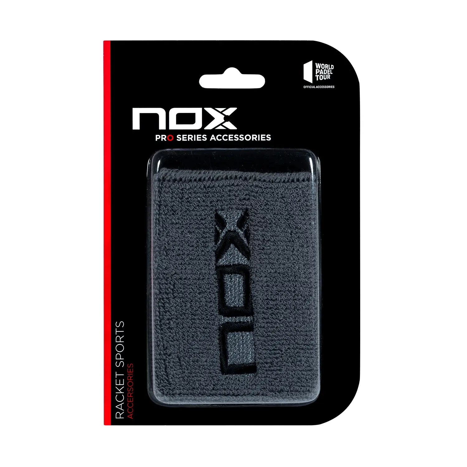 Muñequera Nox Gris/Negro