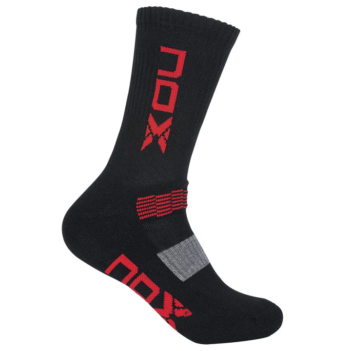 Pack Calcetines Nox Técnicos Negro/Rojo