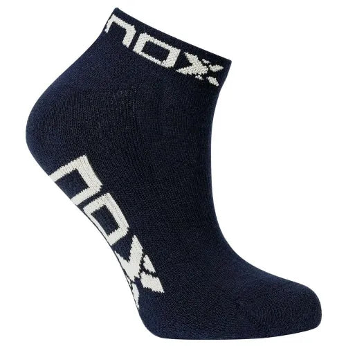 Pack Calcetines Nox Técnicos Tobilleros Color Azul/Blanco