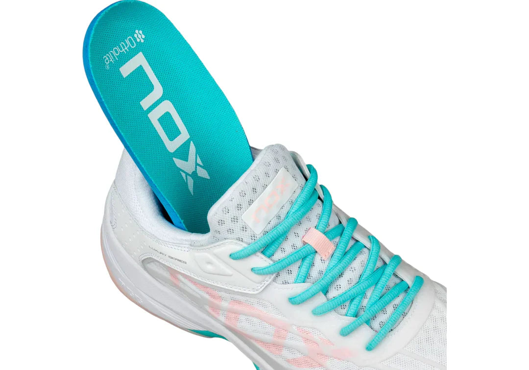 Zapatillas Nox AT10 LUX Blanco/Potpurri