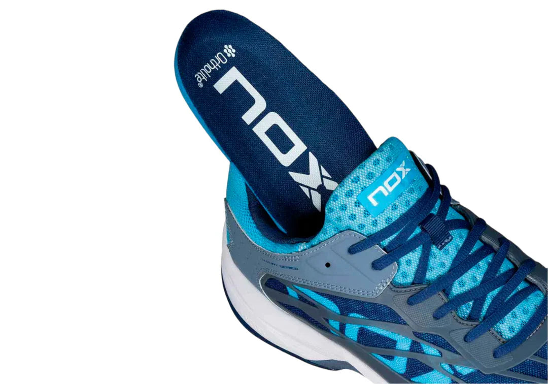 Zapatillas Nox AT10 LUX Piedra/Azul bonnie