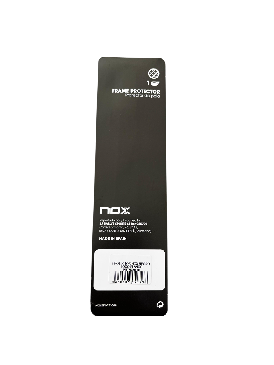 Protector Nox Negro Rugoso