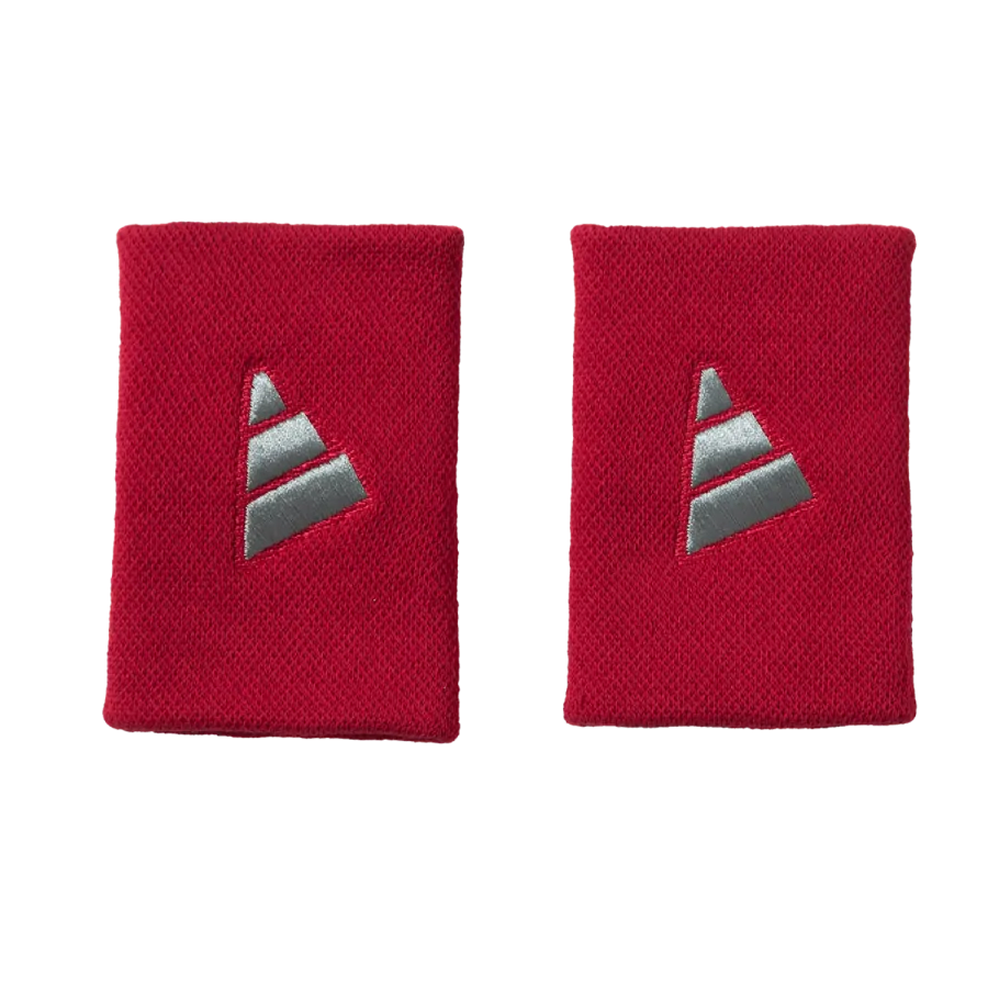 Muñequera Adidas L Rojo/Gris