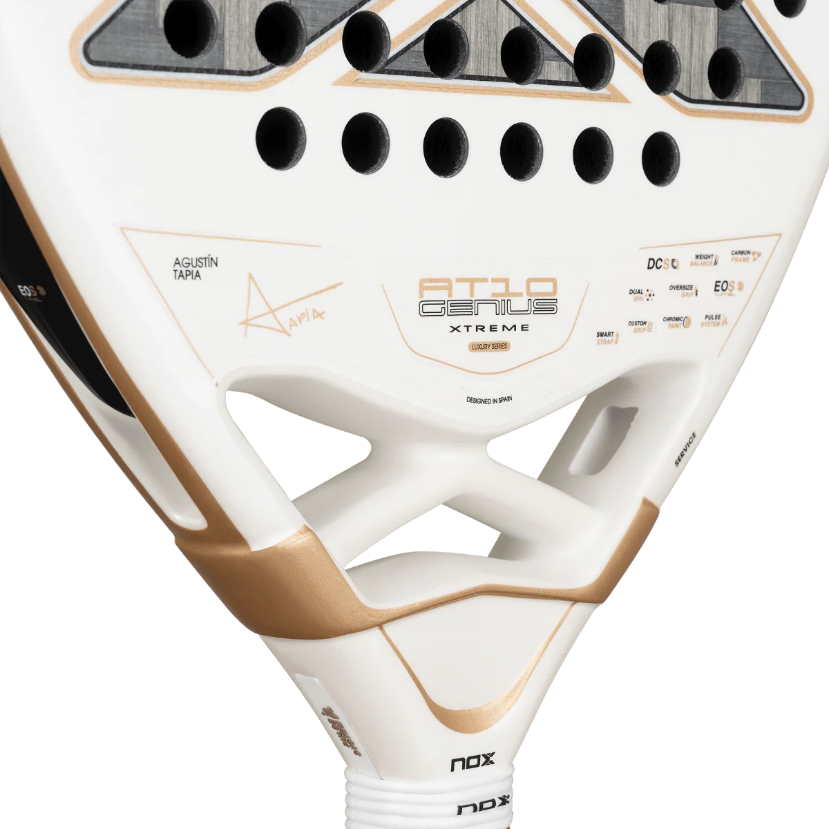 Pala Nox AT10 Luxury Genius 12K Alum XTREME 2026 by Agustín Tapia