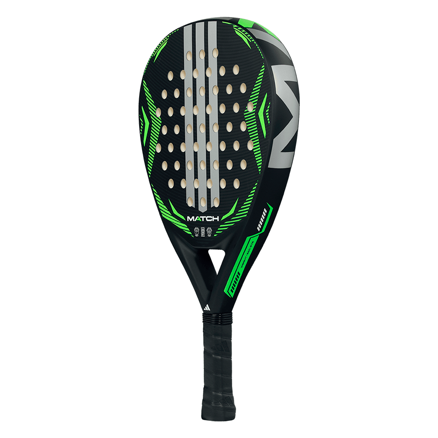 Pala de pádel adidas Match Black Lime 2026