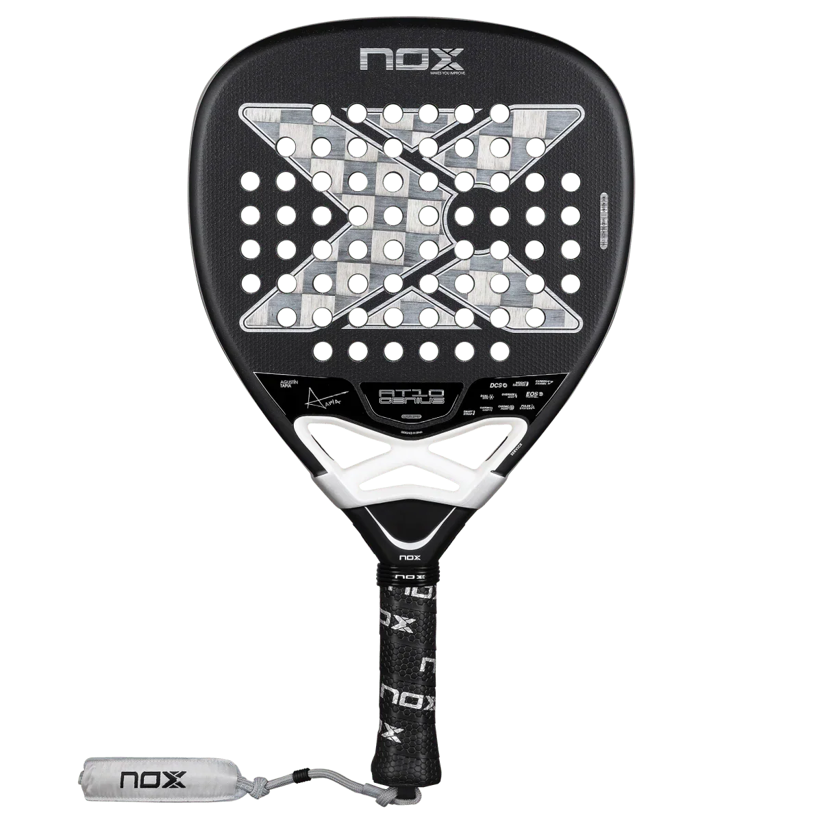 Pala Nox AT10 Luxury Genius ATTACK 18K Alum 2026 by Agustín Tapia
