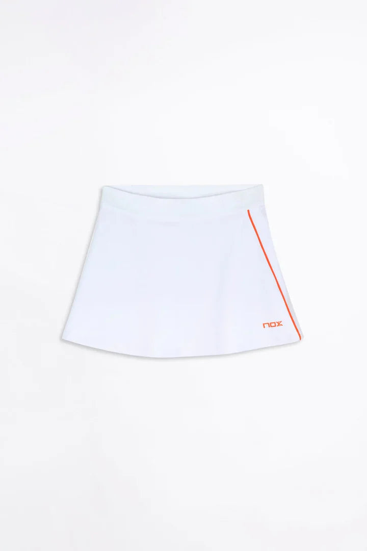 Falda Nox deportiva pádel TEAM blanco