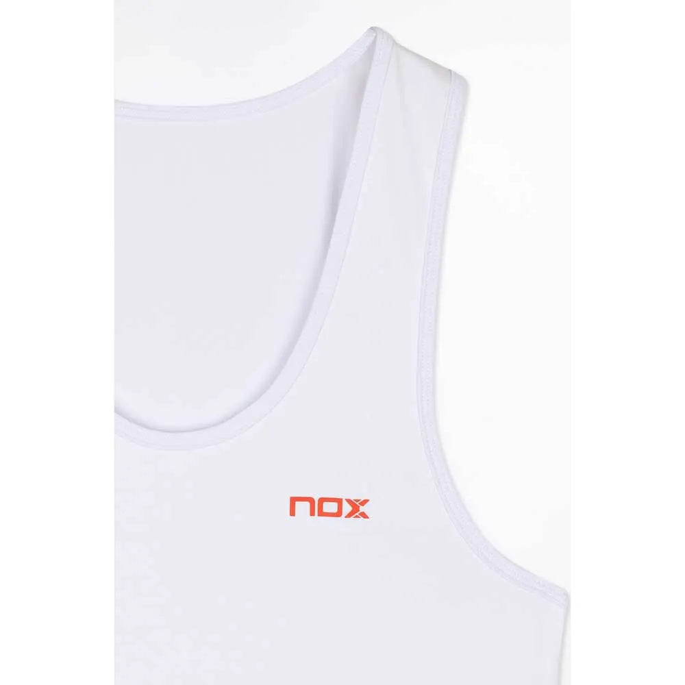 Camiseta Nox tirantes mujer TEAM blanco