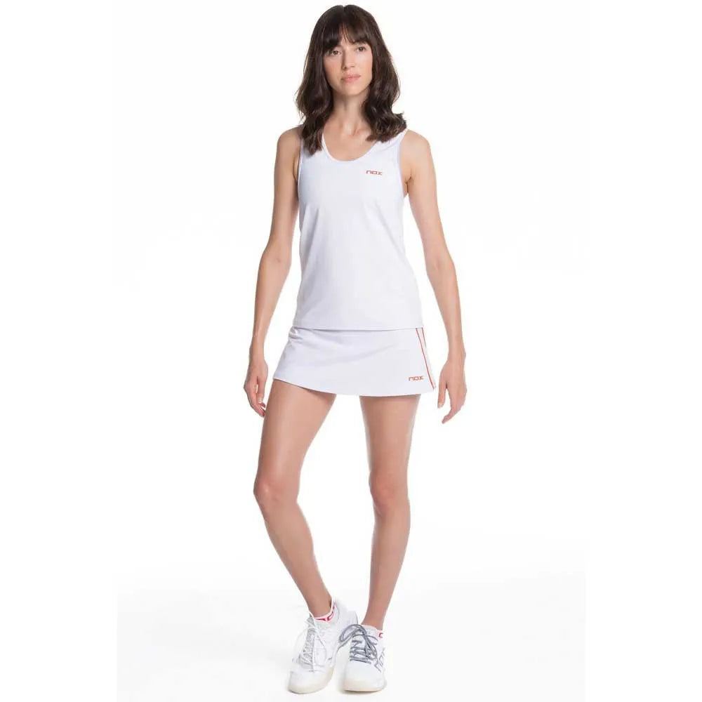 Camiseta Nox tirantes mujer TEAM blanco