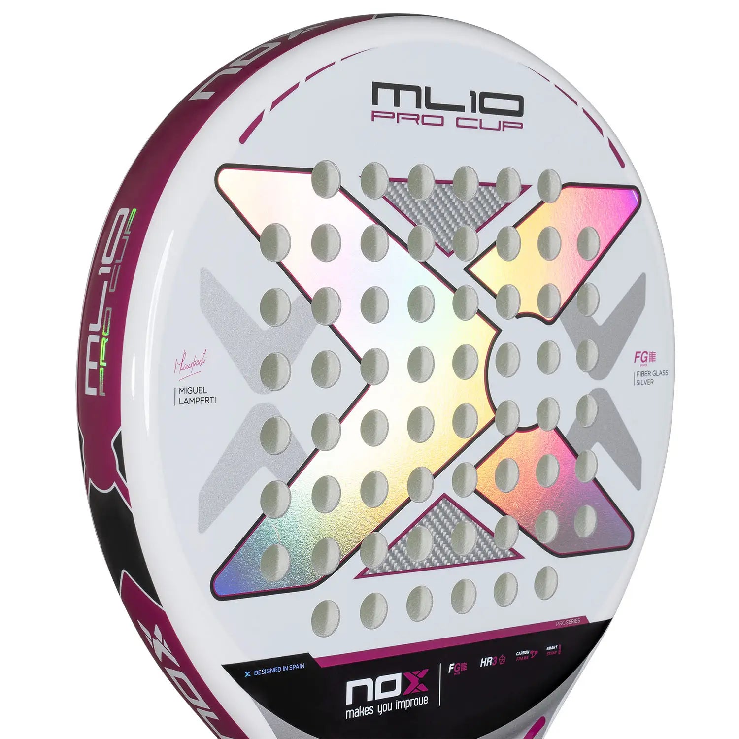 Pala Nox ML10 Pro Cup Silver By Miguel Lamperti 2025