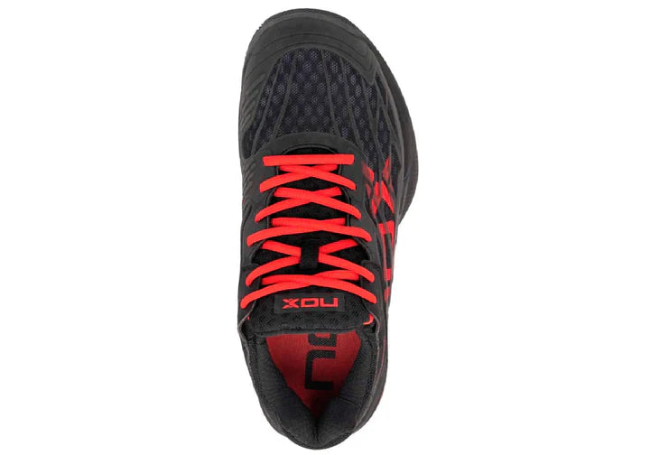 Tenis Nox AT10 Luxury Negro/Rojo