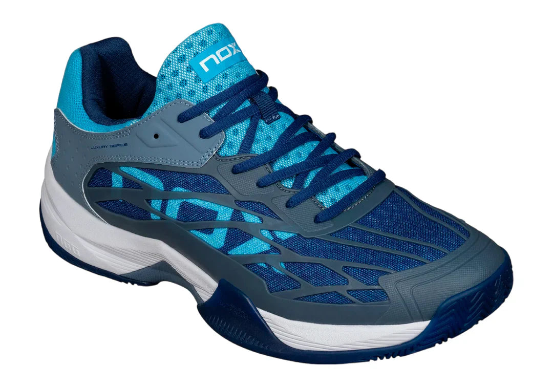 Zapatillas Nox  AT10 LUX Piedra/Azul bonnie