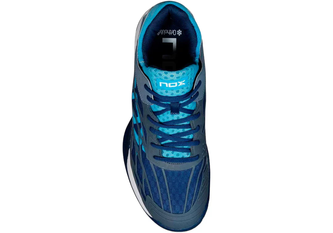 Zapatillas Nox  AT10 LUX Piedra/Azul bonnie