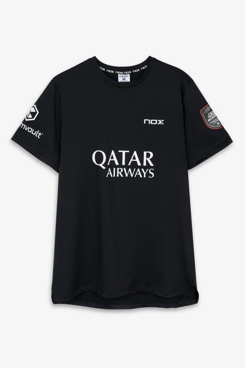 Camiseta Sponsors AT10 Negro de Agustín Tapia 2026