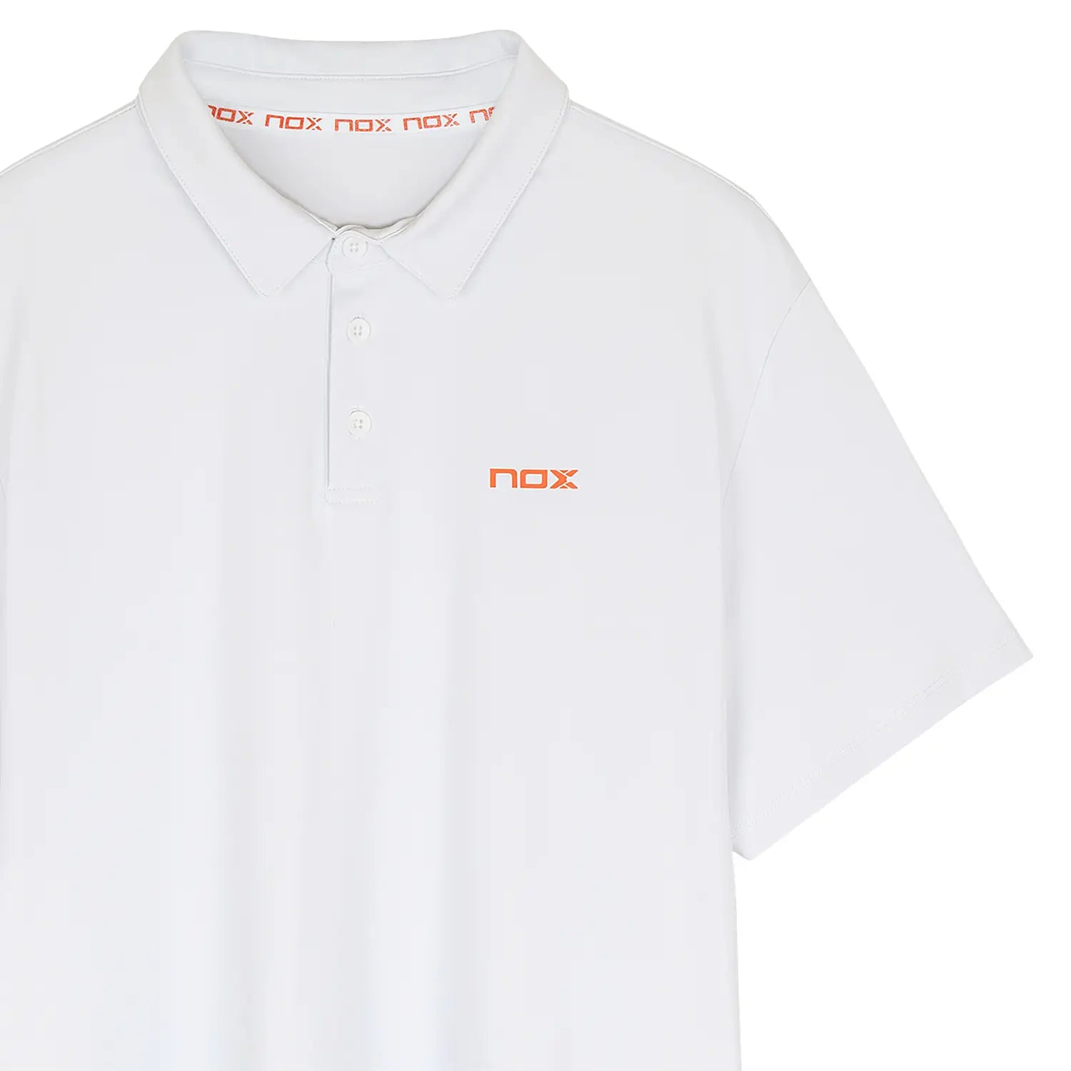 Polo Deportivo Nox hombre TEAM blanco