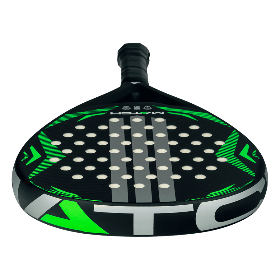 Pala de pádel adidas Match Black Lime 2026