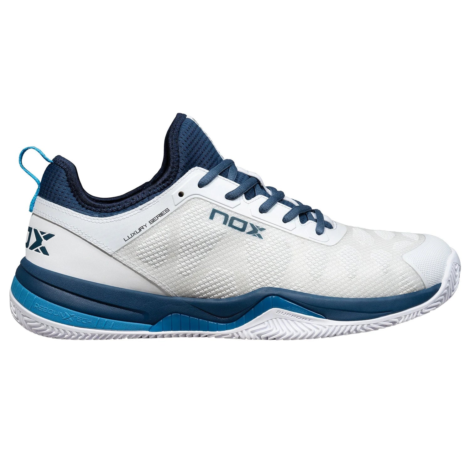 Zapatillas Nox NERBO Blanco/Azul sueco