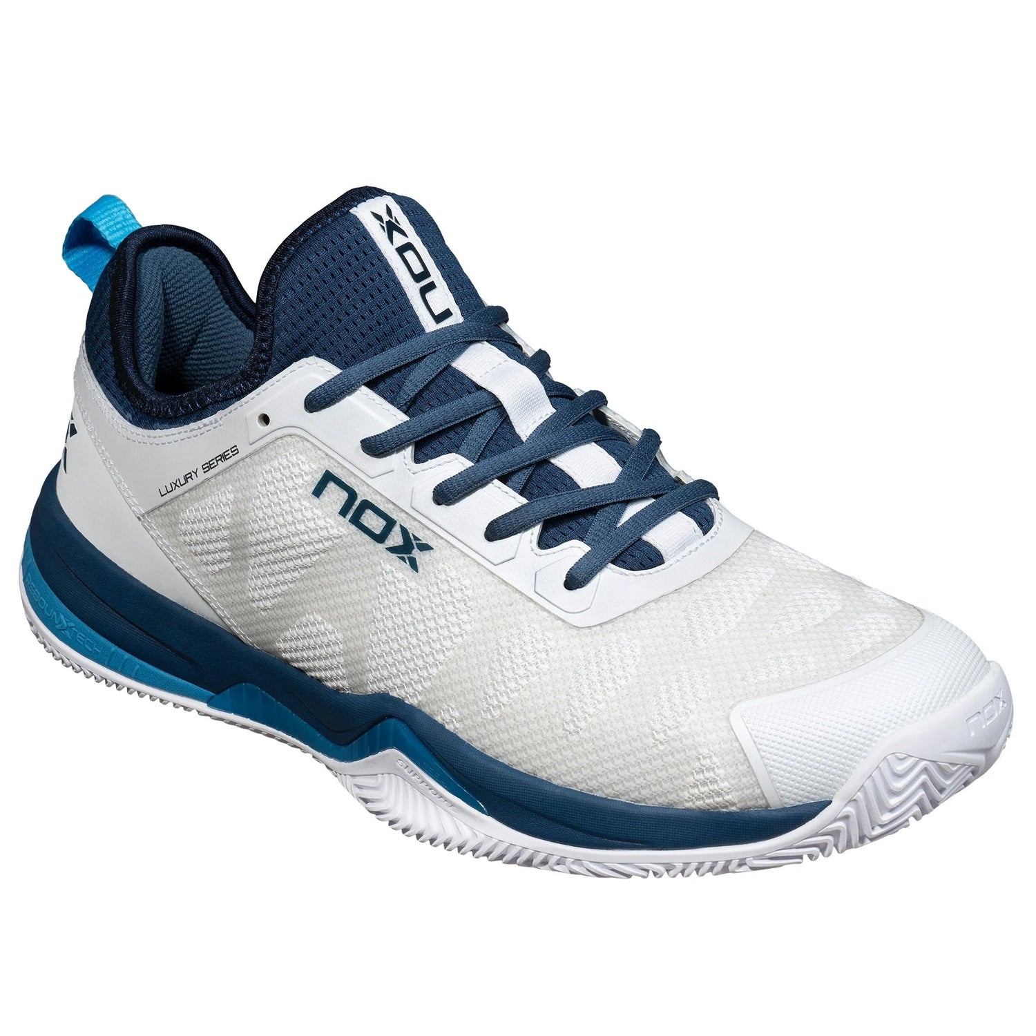 Zapatillas Nox NERBO Blanco/Azul sueco